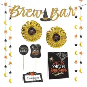 Dekorationskit Halloween Brew Bar - 23-pack