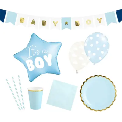 Dekorationspaket It's a Boy