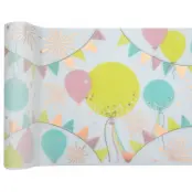 Duk / löpare ballonger&girlanger - 30 x 300 cm