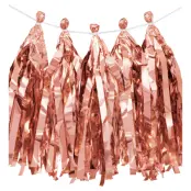 Girlang Tofsar Roséguld - 274 cm