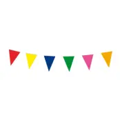 Vimpelgirlang Flerfärgad