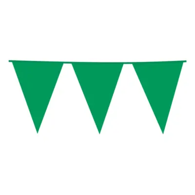 Vimpelgirlang Grön Stor