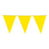 Vimpelgirlang Gul Stor - 10 meter