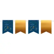 Flaggirlang Happy 25 True Blue - 36-pack