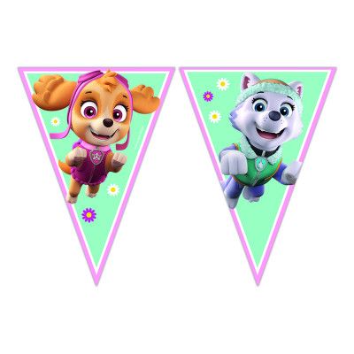 Flaggirlang Paw Patrol Skye & Everest - 6-pack
