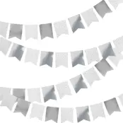 Flaggirlang Prickig/Silver Metallic