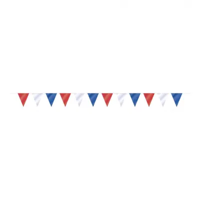 Flaggirlang Röd/Vit/Blå