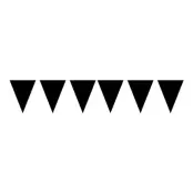 Flaggirlang Svart