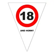 Vimpelgirlang Trafikskylt 18