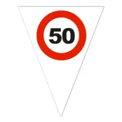 Vimpelgirlang Trafikskylt 50
