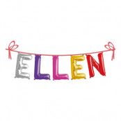 Ballonggirlang Folie Namn - Ellen