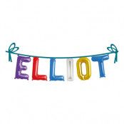 Ballonggirlang Folie Namn - Elliot