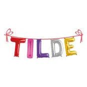 Ballonggirlang Folie Namn - Tilde