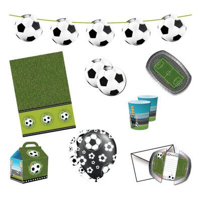 Fotboll Dekorationsset
