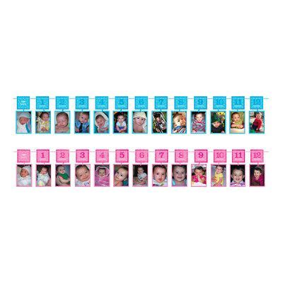 Girlang Babyns Första År - Blå