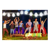 Girlang Ballonger LED Vit