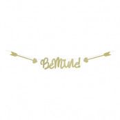 Girlang Bemine Guld/Glitter - 11.5 x 90 cm