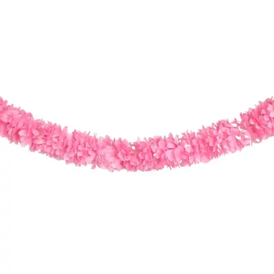 Girlang Blommor Rosa