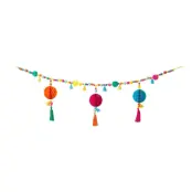 Girlang Boho Flerfärgad - 100 cm