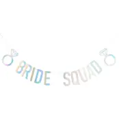 Girlang Bride Squad Färgskimrande