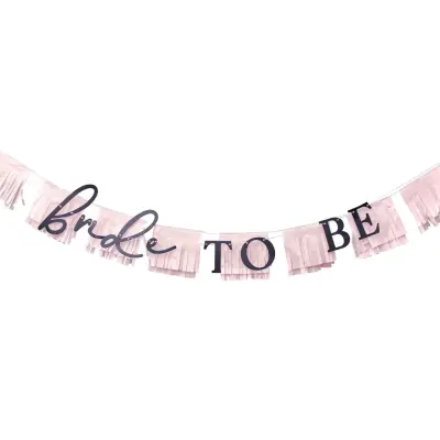 Girlang Bride to Be med Tassels