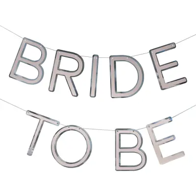 Girlang Bride to Be Silver