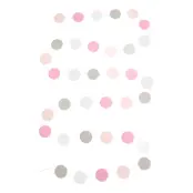 Girlang Cirklar Rosa