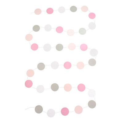 Girlang Cirklar Rosa