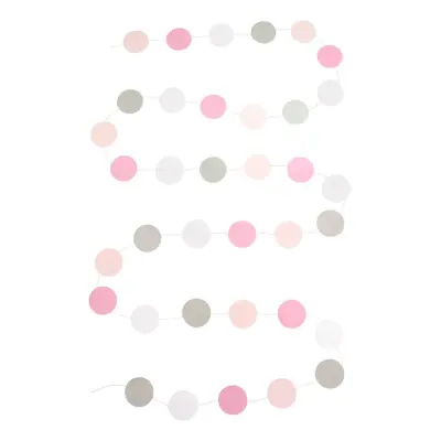 Girlang Cirklar Rosa