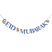 Girlang Eid Mubarak Navy