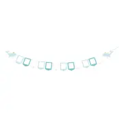 Girlang Fotoramar Baby Blå