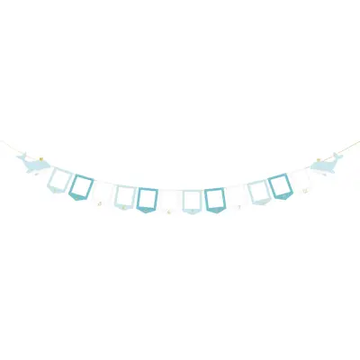 Girlang Fotoramar Baby Blå