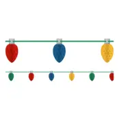 Girlang Glödlampor Honeycombs Flerfärgad - 1-pack