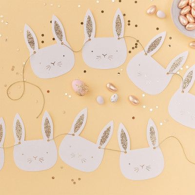 Girlang Glitter Bunny