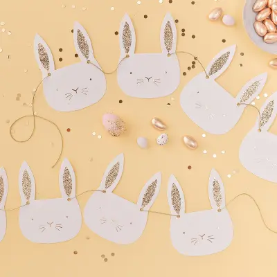 Girlang Glitter Bunny