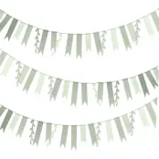 Girlang Gröna Små Flaggor