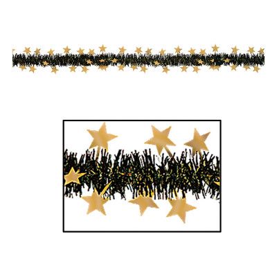 Girlang Guldiga Stjärnor