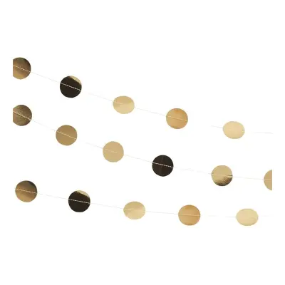 Girlang Guldmetallic