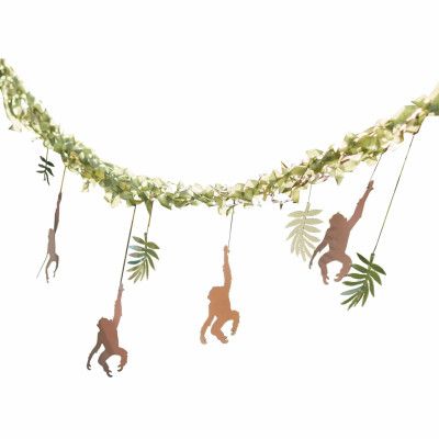 Girlang Hängande Apor i Djungel