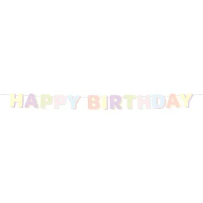 Girlang Happy Birthday Dreamy Pastel