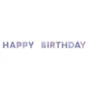 Girlang Happy Birthday Galaxy Lila
