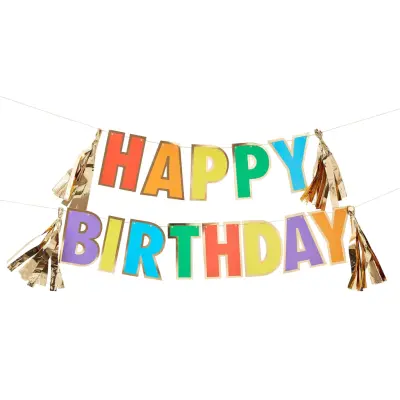 Girlang Happy Brithday Multi