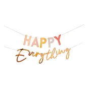 Girlang Happy Everything Guld