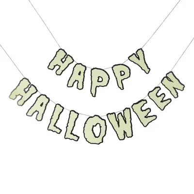 Girlang Happy Halloween  Glow In The Dark