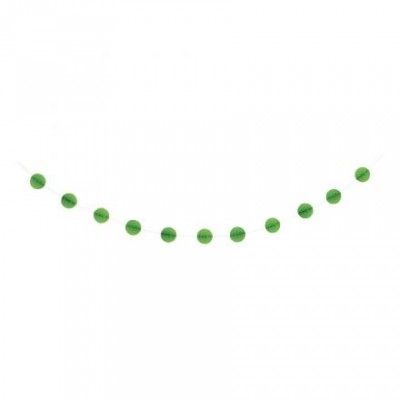 Girlang Honeycombs Grön