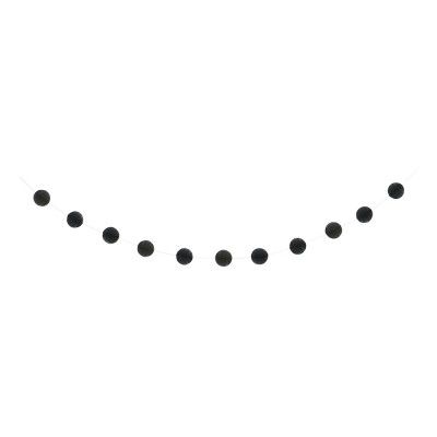 Girlang Honeycombs Svart