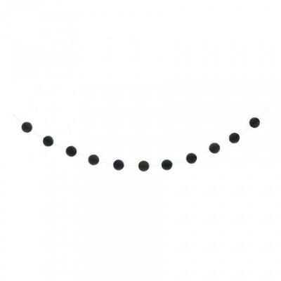 Girlang Honeycombs Svart