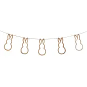 Girlang i Trä Kaniner