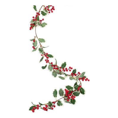 Girlang Järnek med Röda Bär - 180 cm