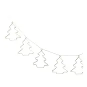 Girlang Julgranar i Metall